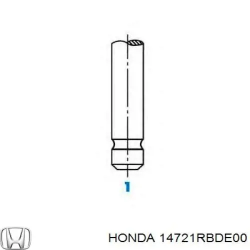 14721RBDE00 Honda