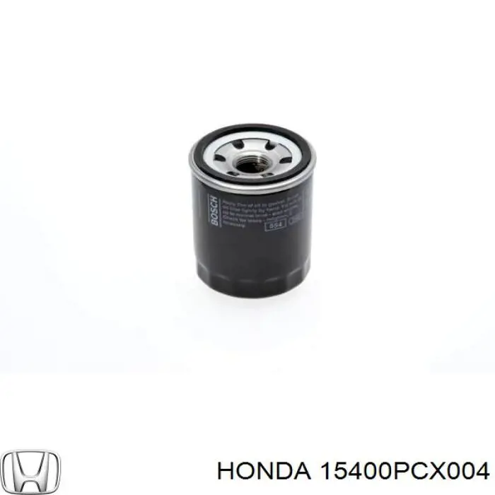15400PCX004 Honda filtro de aceite