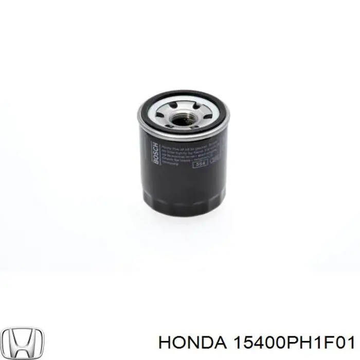 15400PH1F01 Honda filtro de aceite