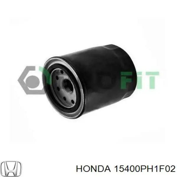 15400PH1F02 Honda filtro de aceite
