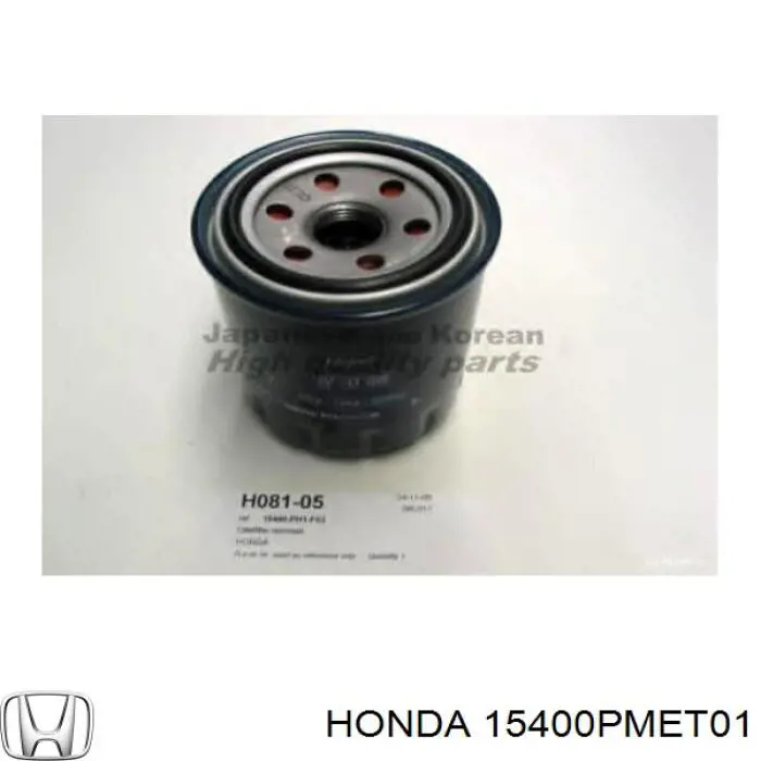 15400PMET01 Honda filtro de aceite