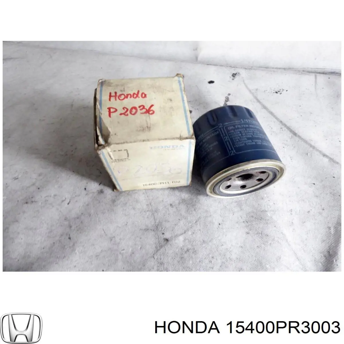 Filtro de aceite motor Honda 15400PR3003