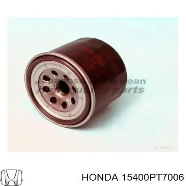 15400PT7006 Honda filtro de aceite