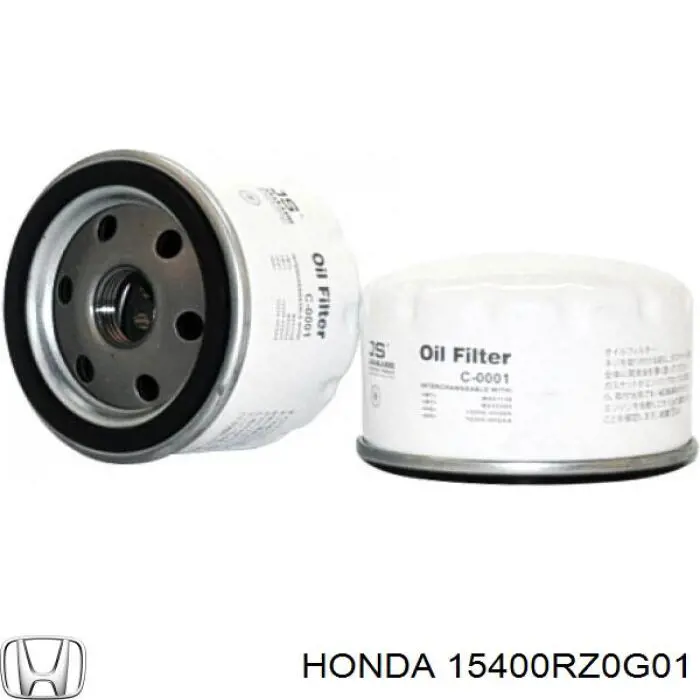 Filtro de aceite 15400RZ0G01 Honda