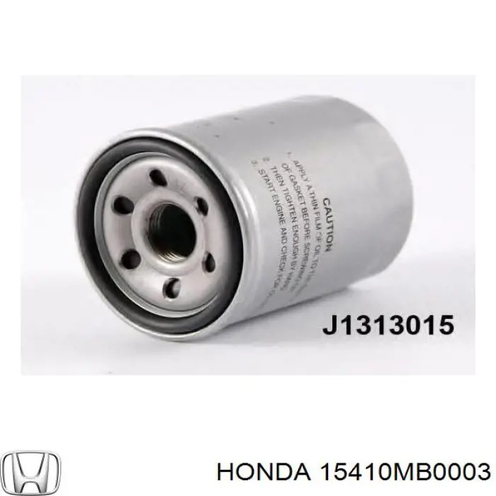 15410MB0003 Honda Filtro aceite