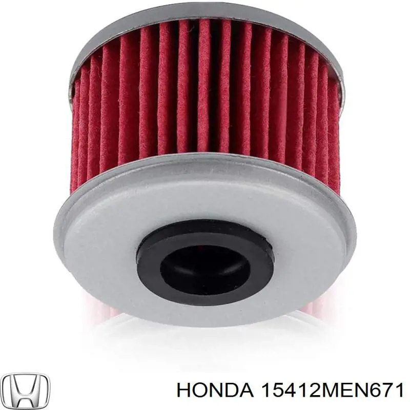 15412MEN671 Honda filtro de aceite