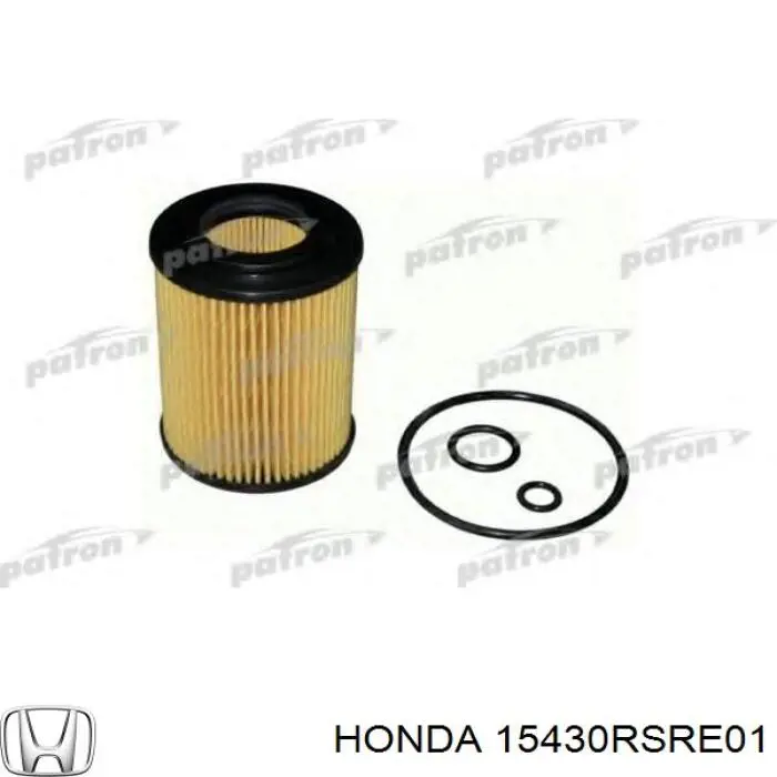 Comprar 15430RSRE01 Honda Filtros de aceite