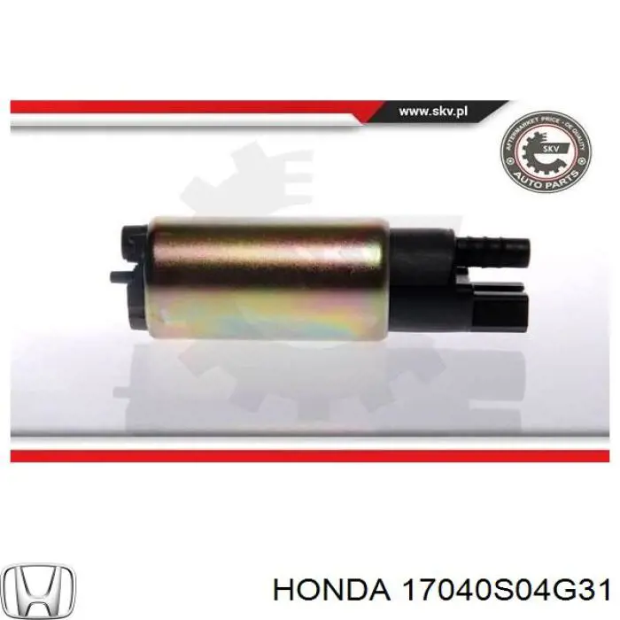 Comprar 17040S04G31 Honda Bomba de combustible eléctrica