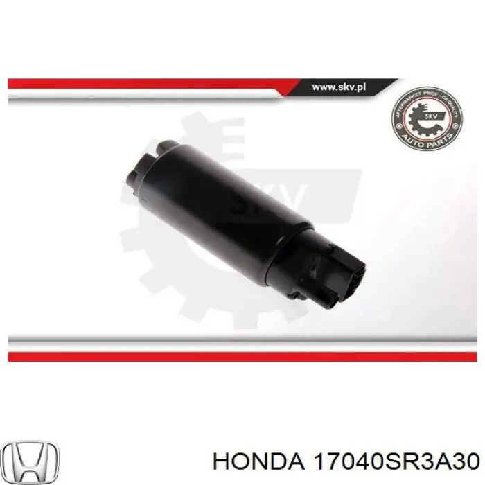 Bomba de combustible eléctrica sumergible  Honda 17040SR3A30 precio, desde 34,82 EUR