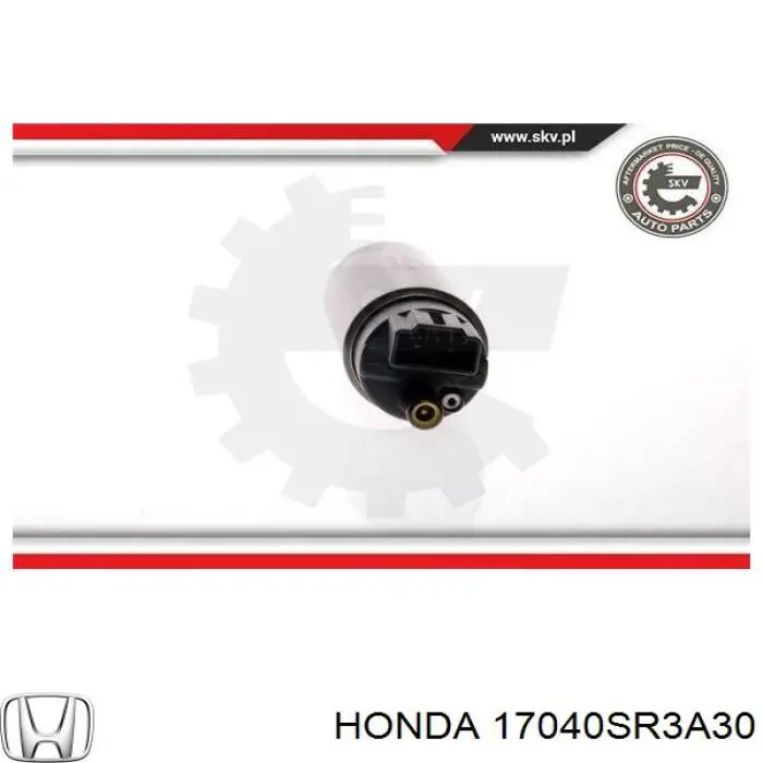 Comprar 17040SR3A30 Honda Bomba de combustible eléctrica