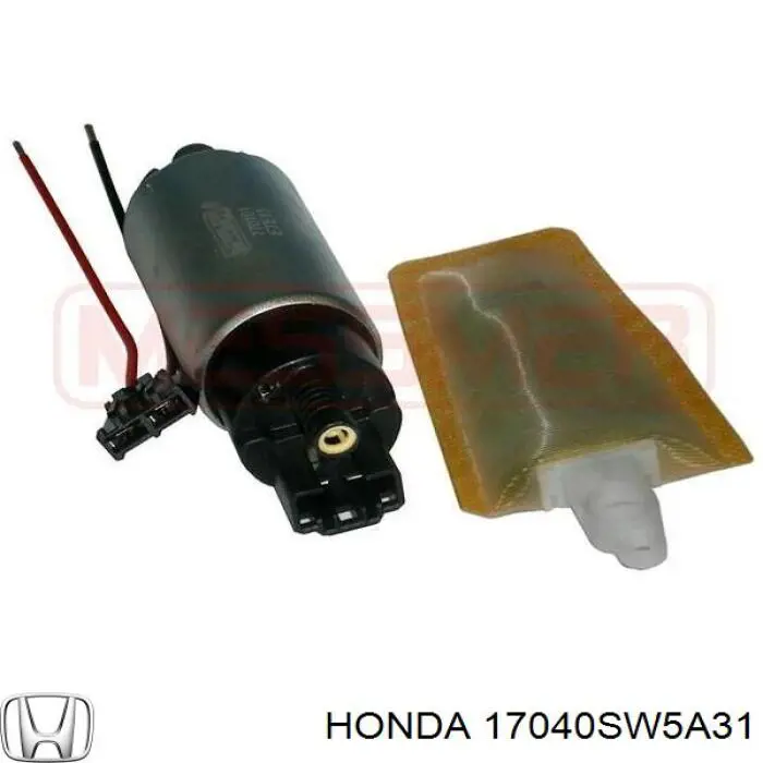 17040SW5A31 Honda elemento de turbina de bomba de combustible