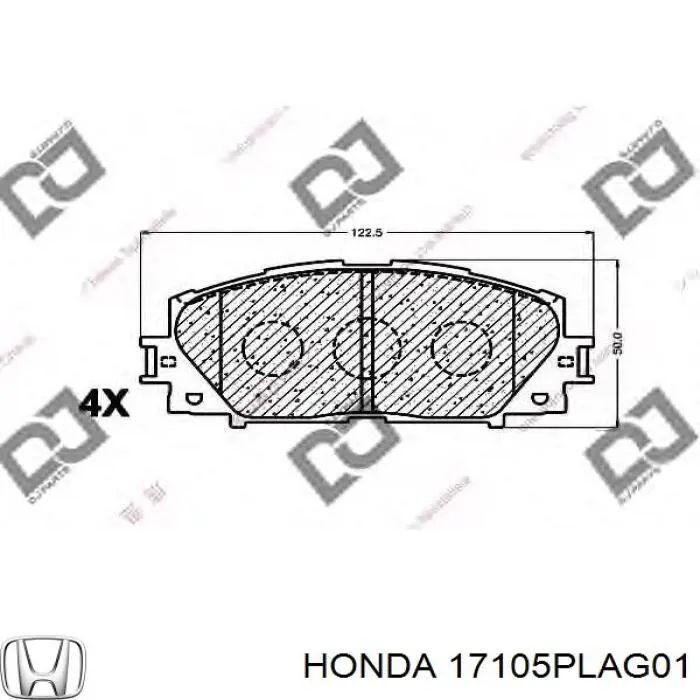 Junta de colector de admisión Honda 17105PLAG01 precio, desde 6,41 EUR