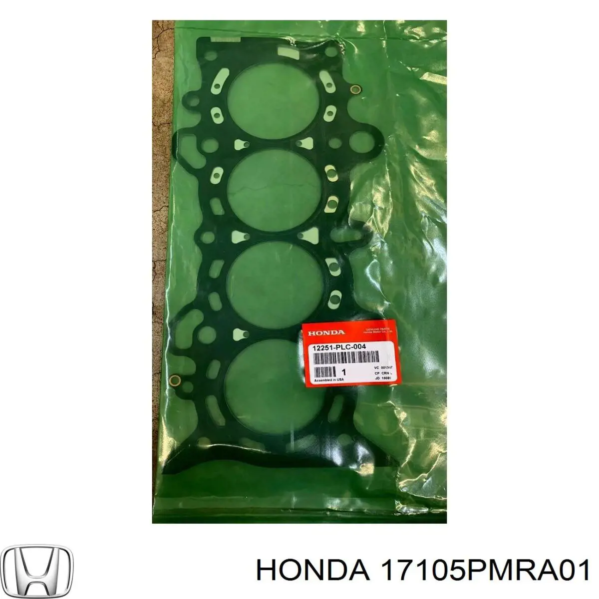 17105PMRA01 Honda junta de colector de admisión