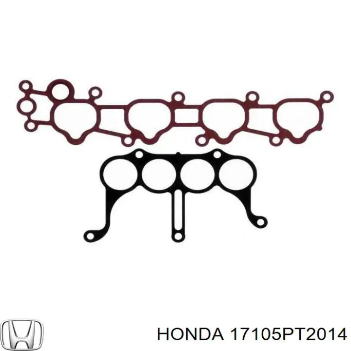17105PT2014 Honda Juego de juntas, colector de admisión