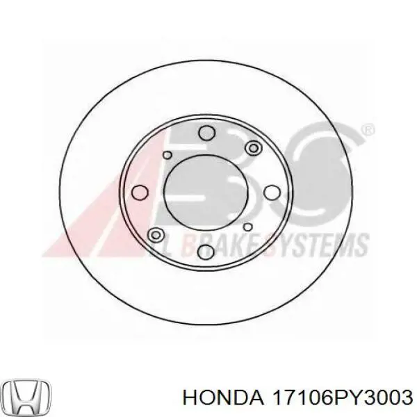 17106PY3003 Honda