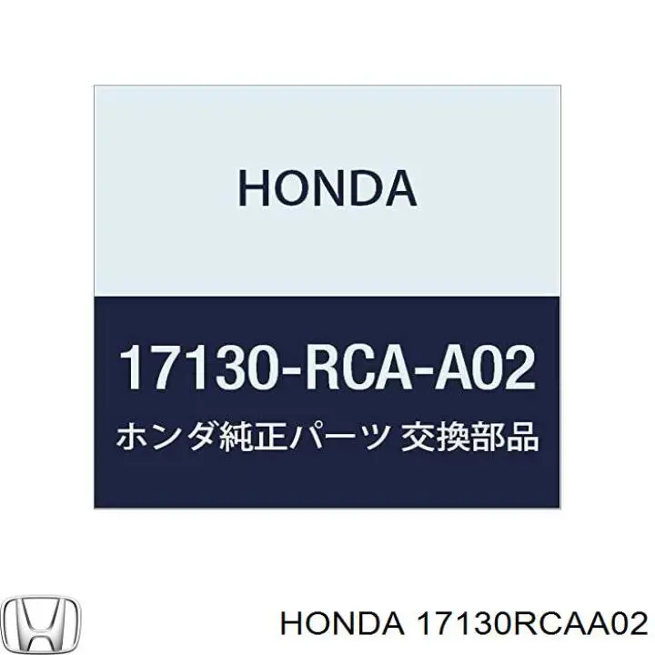 17130RCAA02 Honda válvula, ventilaciuón cárter