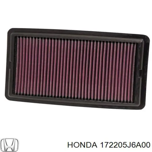 Filtro de aire 172205J6A00 Honda