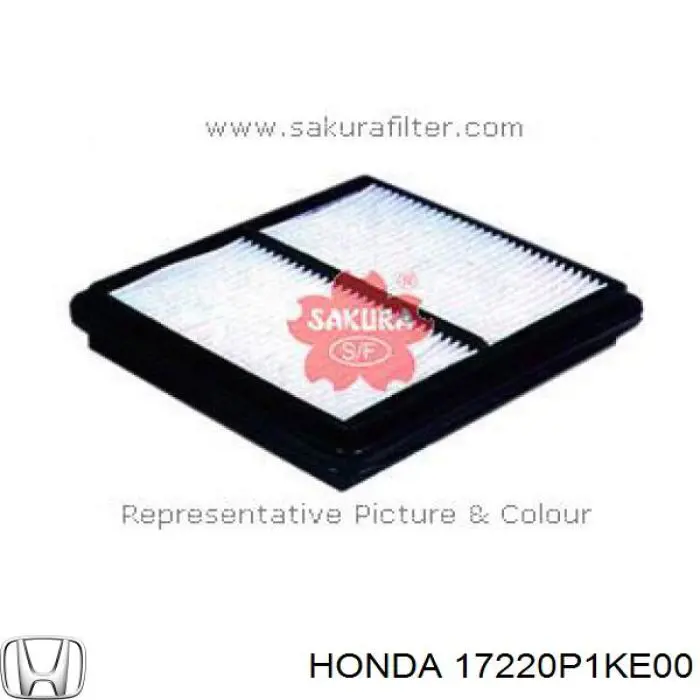 El filtro de aire Honda 17220P1KE00 precio, desde 7,68 EUR