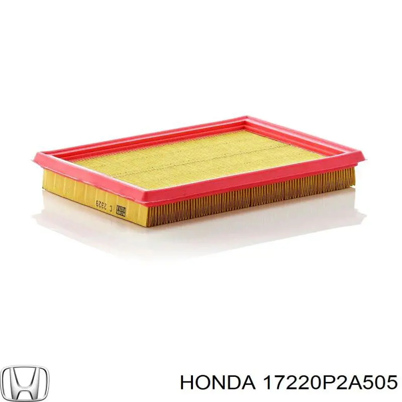 El filtro de aire Honda 17220P2A505 precio, desde 6,66 EUR