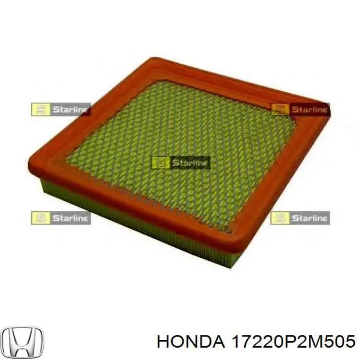 17220P2M505 Honda filtro de aire