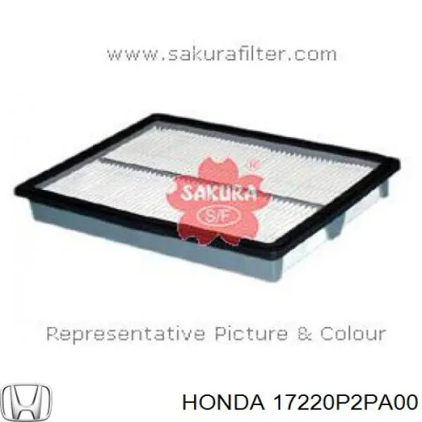 17220P2PA00 Honda filtro de aire