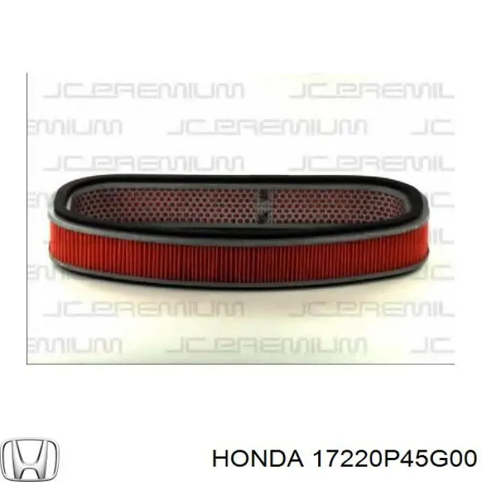 17220P45G00 Honda Filtro de aire de motor