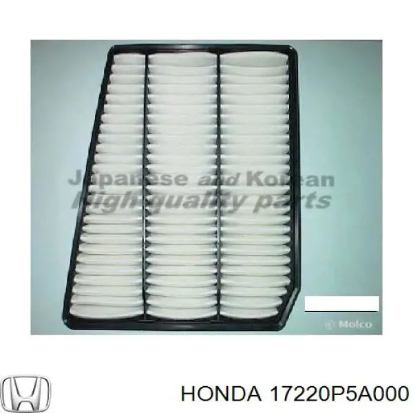 El filtro de aire Honda 17220P5A000 precio, desde 11,06 EUR