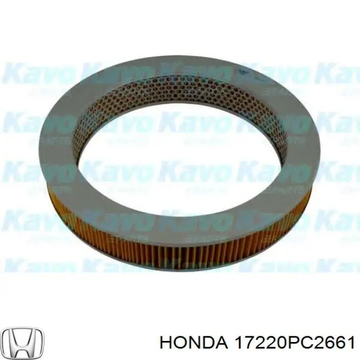 17220-PC2-661 Honda filtro de aire