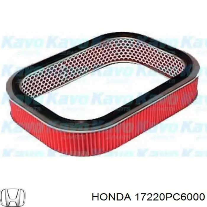 17220PC6000 Honda filtro de aire