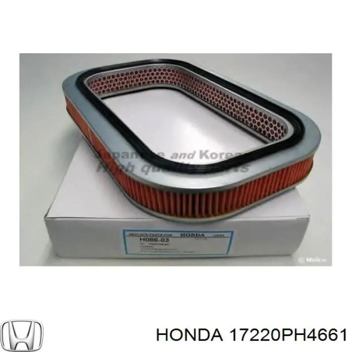 17220-PH4-661 Honda filtro de aire