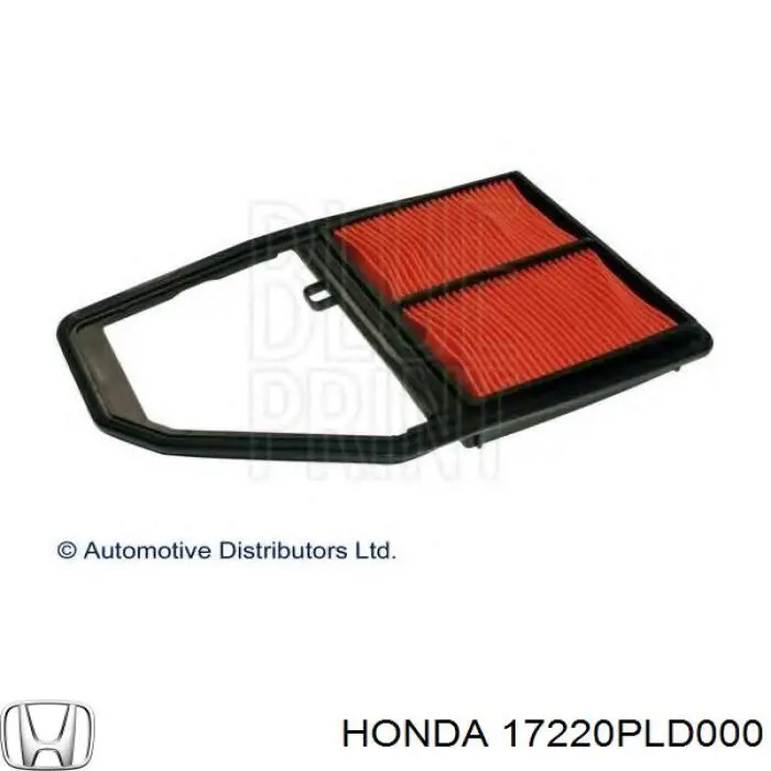 17220PLD000 Honda filtro de aire