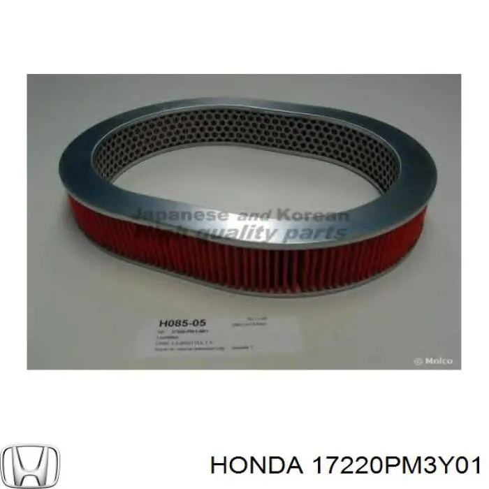 17220PM3Y01 Honda filtro de aire
