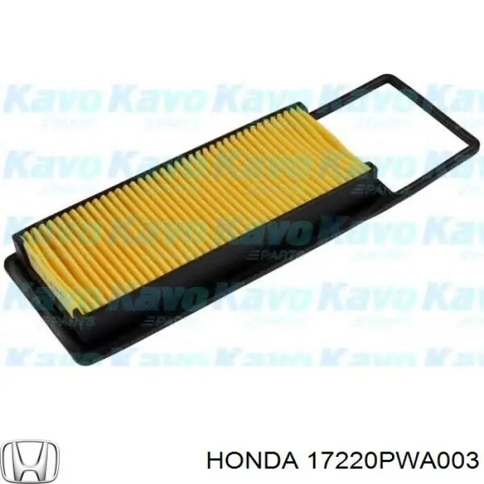 El filtro de aire Honda 17220PWA003 precio, desde 9,80 EUR