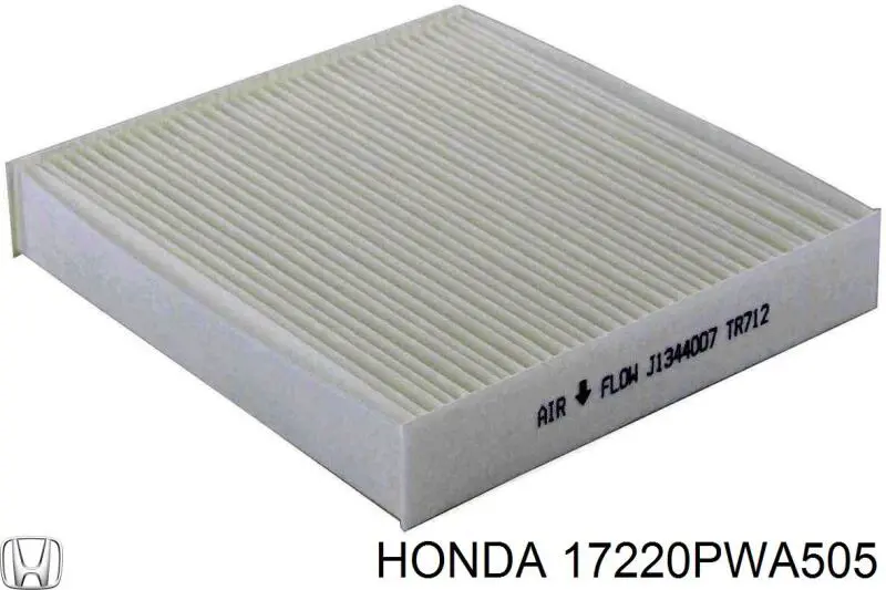 17220PWA505 Honda Filtro de aire de motor