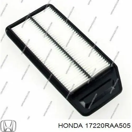 El filtro de aire Honda 17220RAA505 precio, desde 13,74 EUR