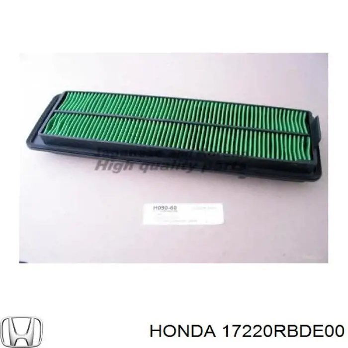 17220RBDE00 Honda filtro de aire
