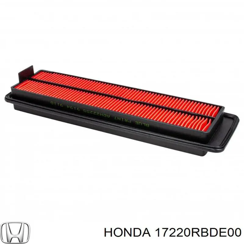 Comprar 17220RBDE00 Honda Filtro de aire