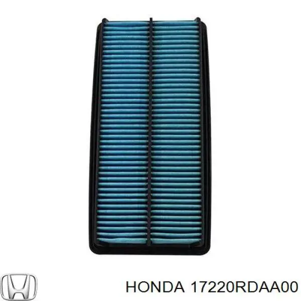 17220RDAA00 Honda Filtro de aire de motor