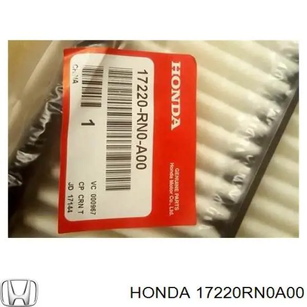 17220RN0A00 Honda filtro de aire