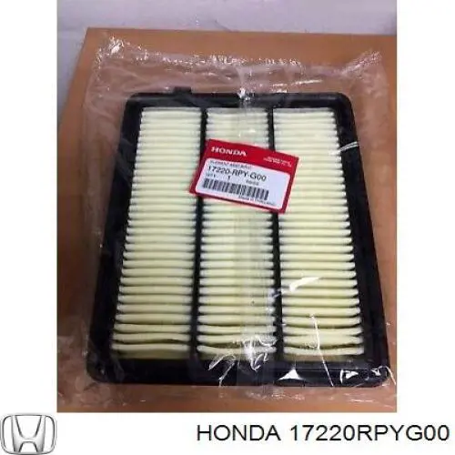 Filtro de aire 17220RPYG00 Honda