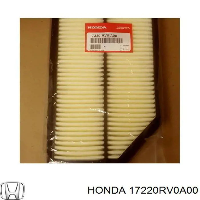 El filtro de aire Honda 17220RV0A00 precio, desde 8,92 EUR