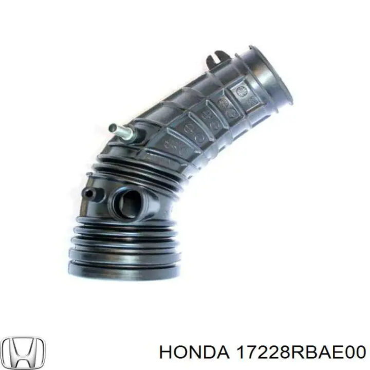 17228RBAE00 Honda tubo flexible de aspiración, salida del filtro de aire