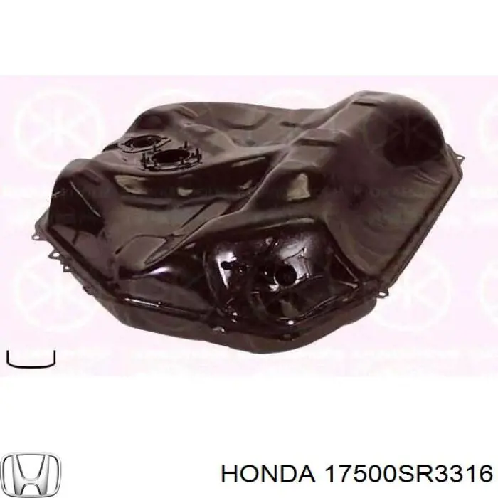 Depósito de gasolina 17500SR3316 Honda