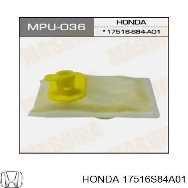 Comprar 17516S84A01 Honda Filtro de malla de la bomba de combustible