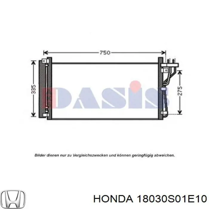 18030SR4J40 Honda silenciador posterior
