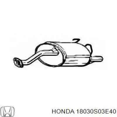 18030S03E40 Honda silenciador posterior