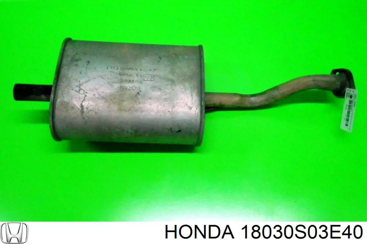 Comprar 18030S03E40 Honda Silenciador trasero