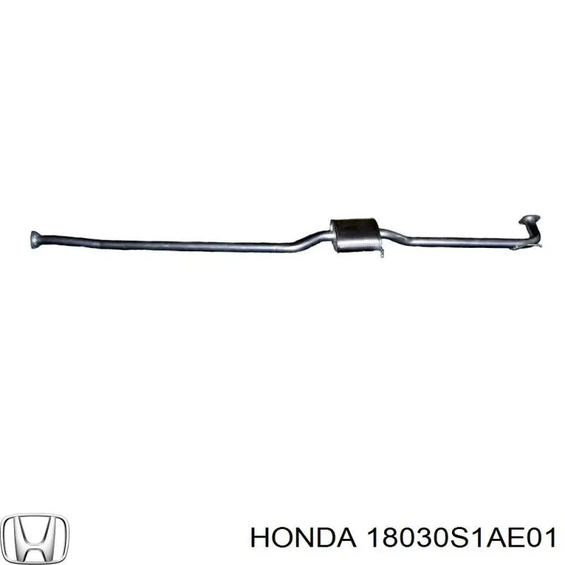 18030S1AE01 Honda Silenciador trasero
