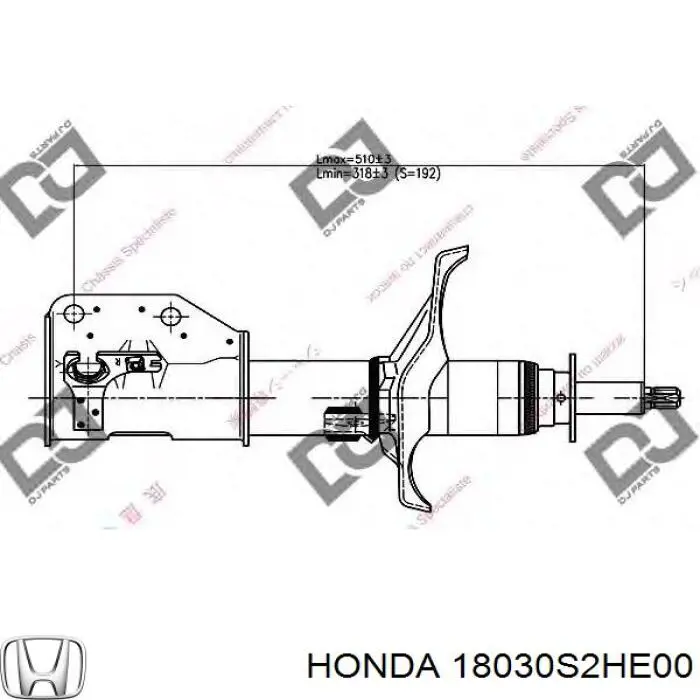 Silenciador trasero Honda 18030S2HE00 precio, desde 95,78 EUR