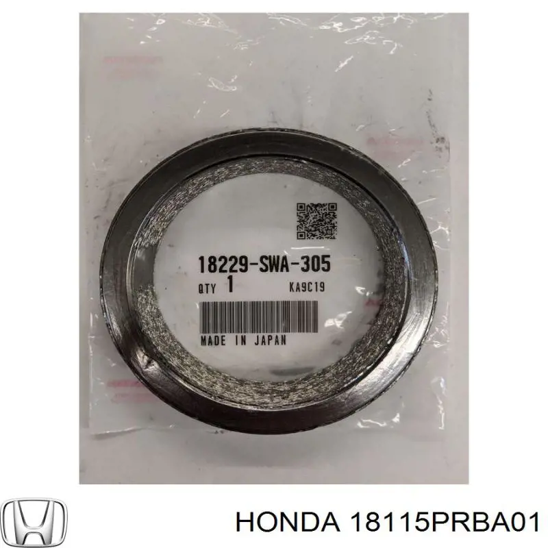 Comprar 18115PRBA01 Honda Junta colector escape